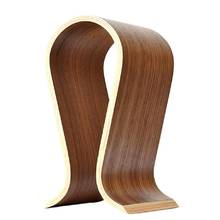 Headphone Stand Earphone Bracket Headset Hanger Wood Desk Display Stand U Shape 2024 - buy cheap