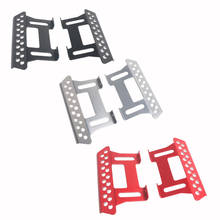 2Pcs Metal Side Pedal Plate For Axial Scx10 Side Step Sliders 1:10 Scale Rc Crawler Car Part 2024 - buy cheap