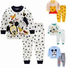 0-2 year Baby Clothes Set Winter Cotton Newborn Baby Boys Girls Clothes 2PCS   Baby Pajamas Unisex Kids Clothing Sets 2024 - buy cheap