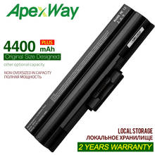 ApexWay 11.1V 4400mAh laptop battery for SONY VAIO VGN-SR VPC-B/CW/F/M/S/Y/YA/YB VGN-FW VGP-BPS13/B VGP-BPS21B VGP-BPS21A 2024 - buy cheap