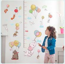 Balloon animal height stickers children's room kindergarten classroom decoration wall stickers murals home decals for kids rooms 2024 - buy cheap