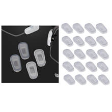 10-Pairs Soft Silicone Eyeglasses Glasses Sunglasses Nose Pads Covers Anti-Slip Nosepads Replacement 2024 - buy cheap