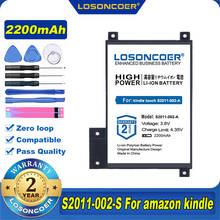 LOSONCOER-batería 100% Original para Amazon Kindle Touch S2011-002-S, S2011-002-A, DR-A014, 2200-170-00, D01200, S2011-002-S 2024 - compra barato