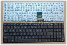 Teclado americano para asus com empunhadura 12 a 45 d000014, teclado para laptop em inglês 2024 - compre barato