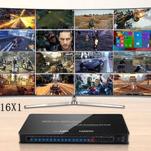 HDMI 16x1 Мульти-просмотра с бесшовным переключателем HDMI экран в режиме реального времени поддержка 1080p и 3D визуальные эффекты 2024 - купить недорого