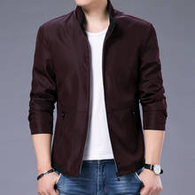 MRMT 2022 Brand New Youth Men's Jackets Coat Overcoat For Male Business Solid Long Sleeve Collar Jacket Outer  Wear Clothing 2024 - buy cheap