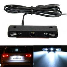 1PC Universal Motorcycle LED Number License Plate Rear Light White Motorbike Scooter 12V Auxiliary Lamp 2024 - buy cheap