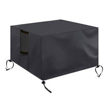 Patio Covers Sleeve Sunscreen Cover Dust Cover 420D Oxford Cloth Grill Oxford Cloth Black Outdoor Table Chair Protective Covers 2024 - buy cheap