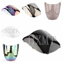 For Kawasaki Ninja ZX6R ZX-6R 1998 1999 Motorcycle Bike Windshield WindScreen Windproof  Double Bubble ZX 6R 98 99 2024 - buy cheap