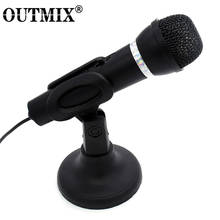 New Condenser Microphone 3.5mm Plug Home Stereo MIC Desktop Tripod for PC YouTube Video Skype Chatting Gaming Podcast Recording 2024 - buy cheap