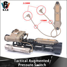 Interruptor de presión aumentada táctico Night Evolution, doble, 2,5 MM, para PEQ 15 M3X, Dbal-A2 de luz PEQ 16A An/PEQ 2024 - compra barato