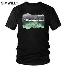 Trend Save The Wild Animal T Shirt Men Print Cotton Tees Round Neck Short Sleeves Africa Life Tshirt Graphic Summer Tops Gift 2024 - buy cheap