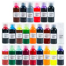 24 Color Large Bottle 30ml Resin Pigment Kit Transparent Epoxy UV Resin Coloring Dye Pigment Colorant Fading Resistance 2024 - buy cheap