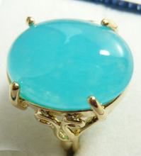 Belo azul jade natural anel tamanho 7 8 9 10 2024 - compre barato