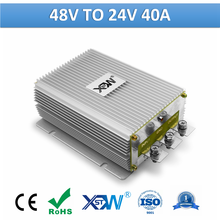 XWST High Conversion Efficiency 48v to 24v DC Converter Step Up Down Buck 40A 960W Power Converter 24v DC Voltage Regulator 2024 - buy cheap