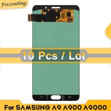 (10 шт./лот) Супер AMOLED ЖК-дисплей для samsung Galaxy A9 A9000 A900 SM-A9000 A910 замена экрана дигитайзер сборка 2024 - купить недорого