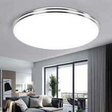 Lâmpada de led para o teto, 72w, 36w, painel de luz, ac 220v, 3 cores, muda de cor, moderna, decoração 2024 - compre barato