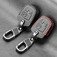 Car Key Cover Leather Case For Citroen c4 c5 Berlingo Picasso Xsara Picasso Aygo For Peugeot 206 207 307 107 406 408 2024 - buy cheap