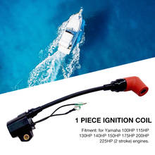 Boat Ignition Coil Replacement For Yamaha 2 Stroke 100-225HP Outboard Engines 6R3855700100/6R3855700100 Boat Accessories Marine 2024 - buy cheap