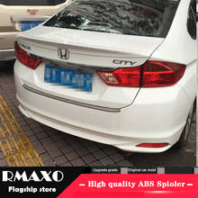 For HONDA City  Spoiler 2015-2016  High Quality  ABS Material Car Rear Wing Primer Color Rear Spoiler 2024 - buy cheap