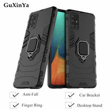 Phone Cases For Samsung Galaxy A71 Back Cover For Samsung A71 Funda Luxury Armor Magnetic Ring Cover SM-A715FN Bumper 6.7" 2024 - buy cheap