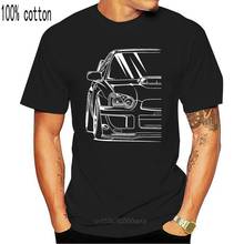 Camiseta de moda 2020 algodón para coche, sintonizador de coche clásico japonés Wrx Sti JDM, ropa de coche, TURBO, sorpresa, IMPREZZA automotriz, gran oferta, 100% 2024 - compra barato