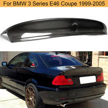 Car Rear Trunk Boot Lip Wing Spoiler for BMW 3 Series E46 2 Door 1999 - 2005 Carbon Fiber Rear Trunk Spoiler Wing Lip 2024 - buy cheap
