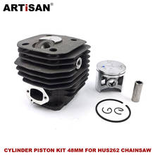 Cylinder Piston Kit 48MM For Husqvarna 262 Chainsaw Spare Parts 2024 - buy cheap