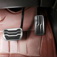 Pedal de acero inoxidable para coche, accesorios para Ford Focus KUGA Escape Escort c-max s-max Mondeo Fusion MK4, Mazda3, LINCOLN MKC 2024 - compra barato