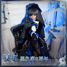 Anime! Black Butler Ciel Phantomhive 13th Anniversary Gentleman's Dress Noble Elegant Uniform Cosplay Costume 2020 NEW Free Ship 2024 - buy cheap