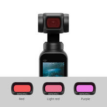 Filtro de mergulho para dji bolso 2 vermelho/magenta/rosa lente filtro para dji osmo bolso cardan handheld acessórios da lente da câmera 2024 - compre barato