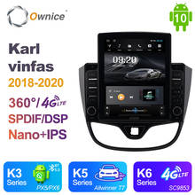 Ownice Android 10.0 Car Multimedia for Opel Karl vinfas 2018 - 2020 Car Auto Radio 2din Audio Video System Unit Tesla Style 2024 - buy cheap