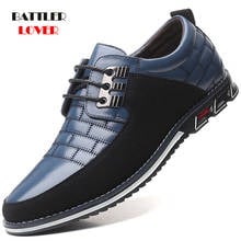 2020 Autumn Genuine Leather Men Casual Shoes Breathable lace-up Oxfords Dress Business Formal Wedding Shoes Party Big Size 38-48 2024 - buy cheap