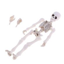 Vintage Miniature 8.7cm Skeleton Doll Action Figures Playset Kid Pretend Toy 2024 - buy cheap