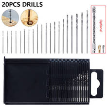 Twist Drill Bits 0.3-1.6mm Mini Drill Bit Set Aluminum Hand Drill Model Craft with Case Tool Mini Drill Bit Woodworking Tools 2024 - buy cheap