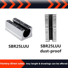 Hot sale high quality straight open box type dustproof extended slider SBR25LUU 2024 - buy cheap