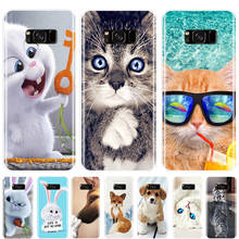 Caixa do telefone Para Samsung Galaxy S3 S5 S6 S7 Borda S8 S9 Plus TPU Macio Silicone Bonito Animais Tampa Traseira samsung Galaxy Note 4 5 8 9 2024 - compre barato