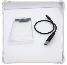 transparent USB 3.1 UASP Type C to Sata 3.0 HDD Case 2.5 inch Hard Drive Enclosure 2024 - buy cheap