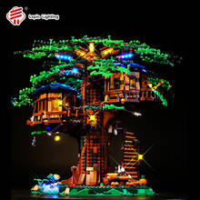 Kit de luz Led para casa del árbol, juego de casa del árbol, modelo de película, bloques de construcción, juguetes para niños, regalos 2024 - compra barato