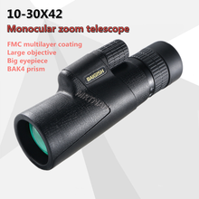 High-quality 10-30x42 Outdoor Portable Telescope High-power HD Night Vision Zoom Telescope Monocular Zoom Telescope 2024 - buy cheap