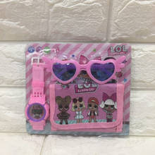 Genuine LOL surprise dolls 3in1 Original lols dolls figures Sunglasses watch wallet action figures daily supplies lol dolls sets 2024 - buy cheap