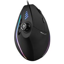 ZELOTES-ratón Vertical ajustable para Gaming profesional, periférico con cable USB, 11 botones RGB, óptico y ergonómico, 10000 DPI, C-18 2024 - compra barato