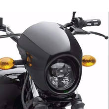 Sportster-carenado para motocicleta, máscara de Faro, carenado delantero, soporte de horquilla para Sportster Dyna Glide FX XL 883 2024 - compra barato