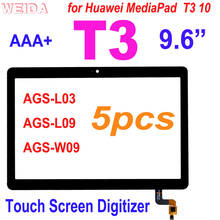 Panel digitalizador de pantalla táctil para Huawei MediaPad T3 10, AGS-L03, AGS-L09, AGS-W09, 9,6 ", 5 uds. 2024 - compra barato