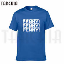 TARCHIA 2021 New Summer Brand Knock Penny t-shirt Cotton Tops Tees Men Short Sleeve Boy Casual Homme Tshirt T Plus Fashion 2024 - buy cheap