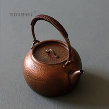 Handmade Thickened Copper Heat Resistant Boiled Tea Boiled Water Handmade Pot All Kinds of Teapot Copper Pot Tea Set Electric 2024 - buy cheap