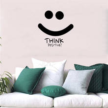 Adesivo de parede com citação positiva ph868, para decoração de casa, quarto, sala de estar e escritório com citações positivas 2024 - compre barato