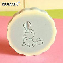 Sea Lion Cartoon Handmade Soap Making Stamps Animal Pattern Transparent Natural Plexiglass Soap Seal With Handle Acrylic Chapter 2024 - buy cheap