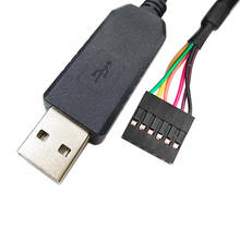 usb uart ttl 3.3v or 5v level Adapter Kable for Galileo Gen2 6p Serial FTDI Debug Cable 2024 - buy cheap