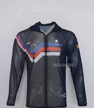 Анти-УФ курточка на молнии с капюшоном для BMW Motorrad Солнцезащитная одежда мотоцикл для горных велосипедов внедорожный Толстовка S 2024 - купить недорого